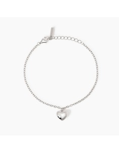 Pulsera de plata de ley con colgante de corazón – Amor en forma de joya