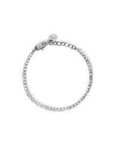 Pulsera Kidult Style 11 en acero 316L tipo tennis con cristales blancos (ref. 831014) 2