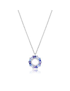 Collar Viceroy Jewels de plata de ley rodiado con circonitas para mujer
