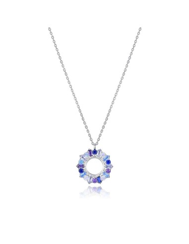 Collar Viceroy Jewels de plata de ley rodiado con circonitas para mujer