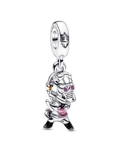 Charm Colgante en plata de ley Star-Lord Guardianes de la Galaxia de Marvel 