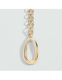 Collar largo ABBESSES dorado – Minimalismo elegante y versatilidad | Agatha París 2
