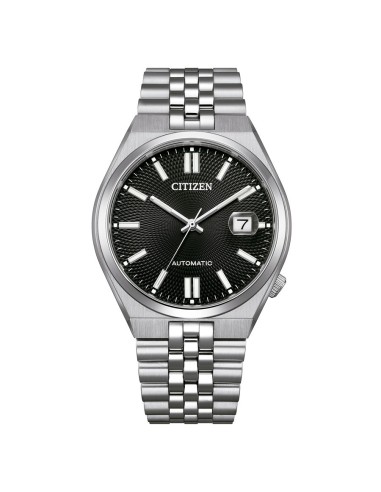 Reloj Citizen NK0020‑55E Tsuyosa 60 Automático 40 mm – Esfera Negra, 60 h Reserva