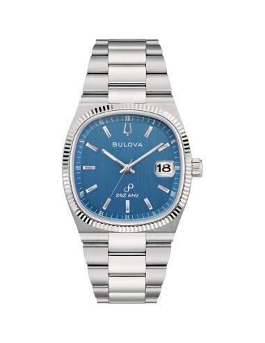 Reloj Bulova Super Seville 96B440 | Precisionist 262 kHz, caja 37,5 mm, esfera azul