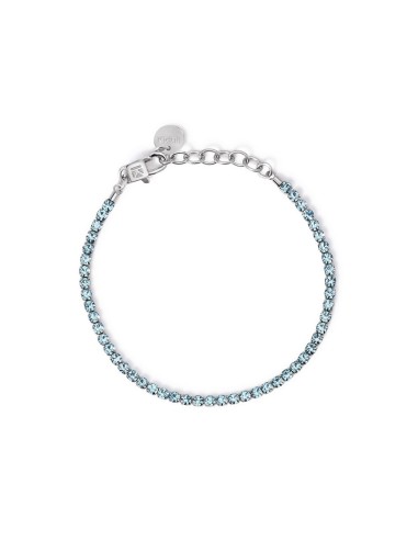 Pulsera Kidult Style 11 con cristales, diseño tipo tennis (ref. 831016)