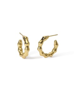Pendientes aro acero dorado 316L Kidult Style 20 – referencia 861054
