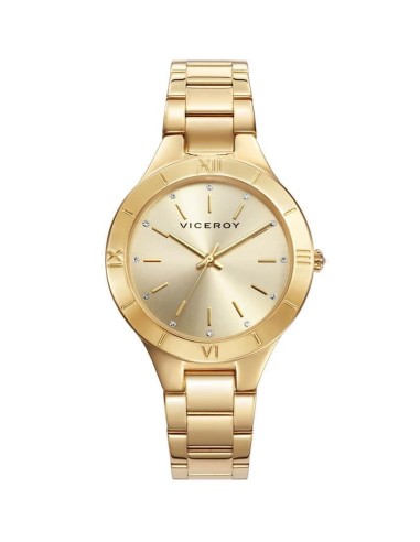 Reloj Viceroy de Mujer Brazalete de acero e ip dorado  