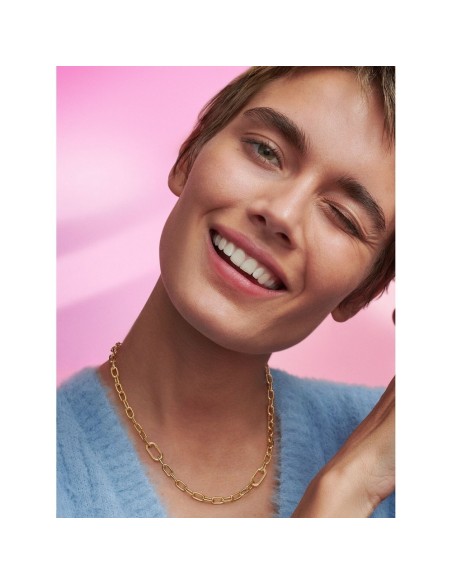 Collar Pandora ME Cadena de Eslabones Pequeños 14 k Oro – 50 cm