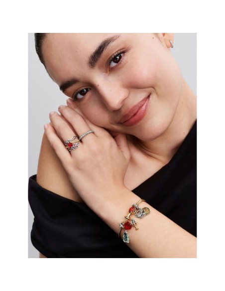 Charm Disney “Rosa Encantada” Colgante en Oro 14 k – 764018C01