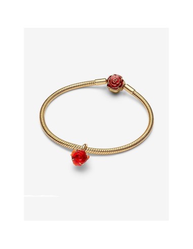 Charm Disney “Rosa Encantada” Colgante en Oro 14 k – 764018C01