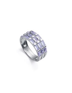 ANILLO PLATA DE LEY BAÑO RODIO CIRC SRA JWLS