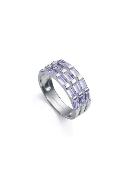 ANILLO PLATA DE LEY BAÑO RODIO CIRC SRA JWLS
