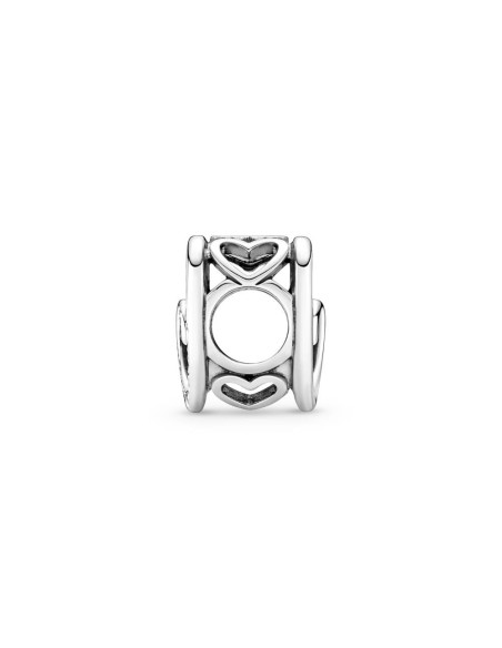 Charm en plata de ley Corazones Infinitos Entrelazados "Mamá"