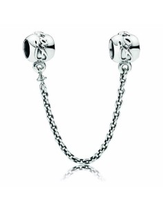 Cadena de Seguridad Pandora con inscripcion Family For ever