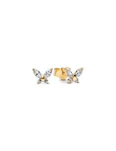 Pendientes de botón Mariposa Oro 14K – Pandora 264264C01