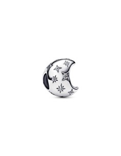 Charm Luna Creciente Plata 925 con Zafiros Brillantes – Pandora Moments 794254C01