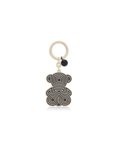 Llavero TOUS Bold bear lines negro