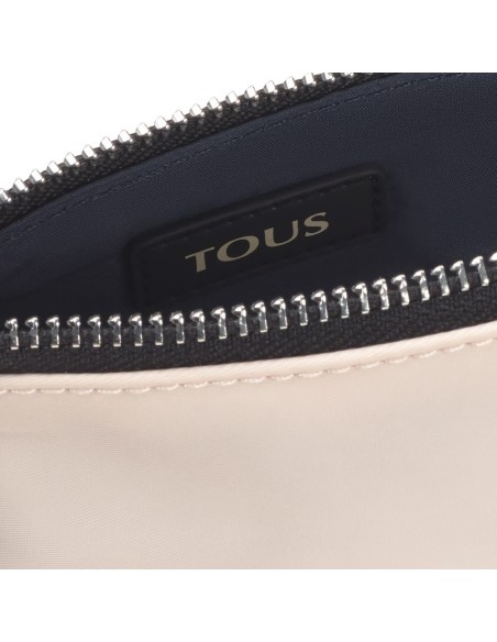 Portamóvil y mini neceser nude & negro TOUS Empire Soft – Ref. 2001584352 | Funcionalidad urbana