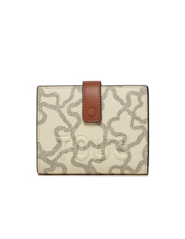 Cartera TOUS Kaos Icon beige/multi – Ref. 2001503403 | Compacta y con estilo