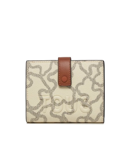 Cartera TOUS Kaos Icon beige/multi – Ref. 2001503403 | Compacta y con estilo
