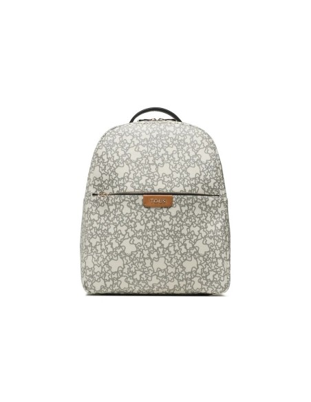 Mochila mini beige y negra TOUS Kaos – Ref. 2001037543 | Estilo urbano compacto