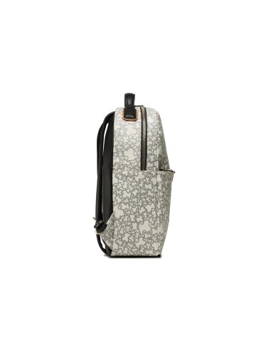 Mochila mini beige y negra TOUS Kaos – Ref. 2001037543 | Estilo urbano compacto
