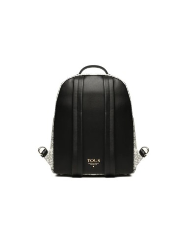 Mochila mini beige y negra TOUS Kaos – Ref. 2001037543 | Estilo urbano compacto