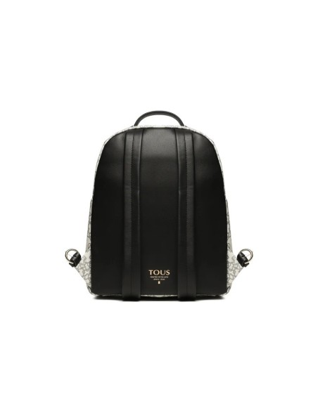 Mochila mini beige y negra TOUS Kaos – Ref. 2001037543 | Estilo urbano compacto