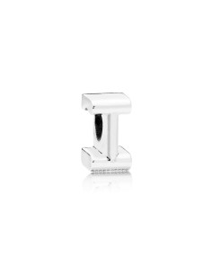 Charm plata letra I