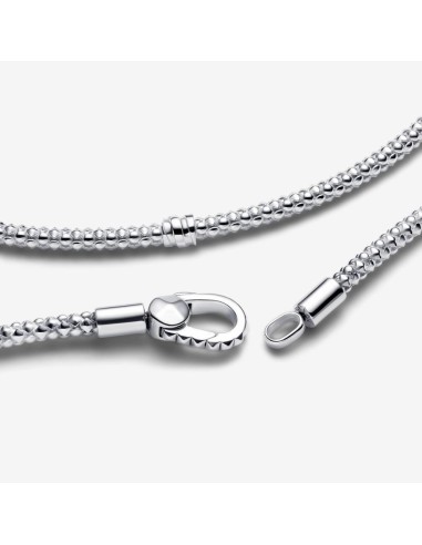 Pulsera de Cadena con Cierre de Tachuelas en Plata de Ley | Pandora