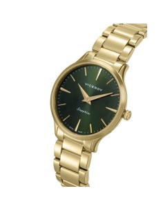 Viceroy 45118‑67 – Reloj mujer acero dorado esfera verde Swiss Made 2