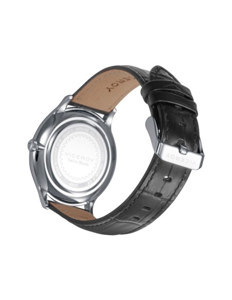 Viceroy 45117‑07 – Reloj hombre acero 40 mm esfera blanca cristal zafiro Swiss Made
