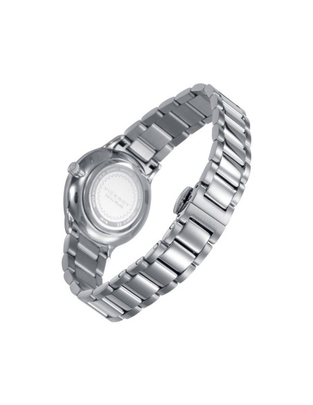 Reloj mujer Viceroy Swiss Made 45118‑07 – acero, esfera blanca