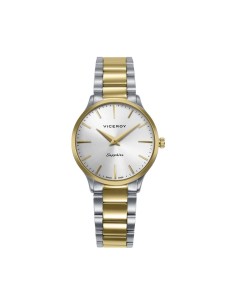 Reloj Viceroy Mujer Swiss Made 45118‑87 – Caja 32 mm Bicolor Acero Dorado