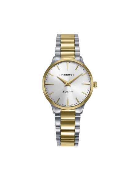 Reloj Viceroy Mujer Swiss Made 45118‑87 – Caja 32 mm Bicolor Acero Dorado