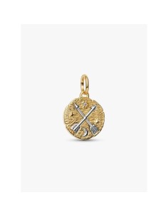 Medallón Pandora ME “Flechas Cruzadas” – Plata y Oro 14 k 764081C01