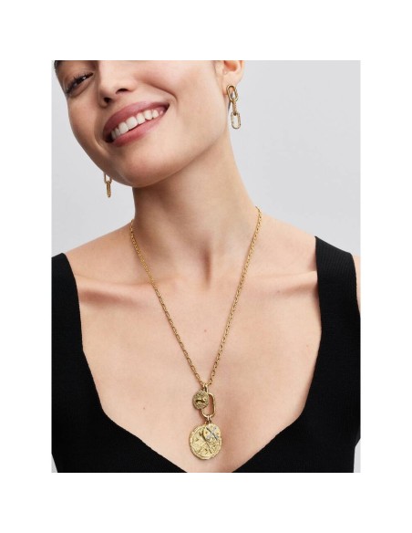Medallón Pandora ME “Flechas Cruzadas” – Plata y Oro 14 k 764081C01