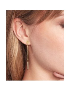 Pendientes Tommy Hilfiger 2781002 – Largos cadena dorados acero inoxidable mujer 2