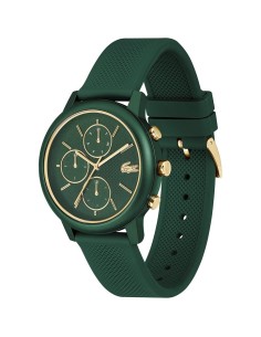 Reloj Lacoste 12.12 Move 2011471 – Multifunción verde & correa silicona hombre