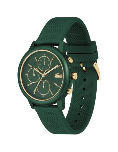 Reloj Lacoste 12.12 Move 2011471 – Multifunción verde & correa silicona hombre
