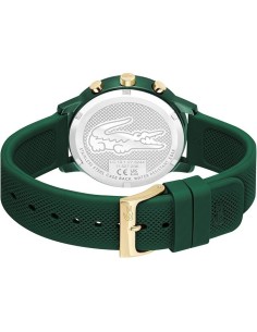 Reloj Lacoste 12.12 Move 2011471 – Multifunción verde & correa silicona hombre 2