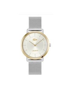 Reloj Lacoste Crocorigin 2001472 – Mujer acero plateado 35 mm esfera clara