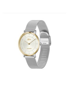 Reloj Lacoste Crocorigin 2001472 – Mujer acero plateado 35 mm esfera clara 2