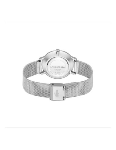 Reloj Lacoste Crocorigin 2001472 – Mujer acero plateado 35 mm esfera clara