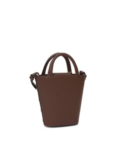 Mini bolso marrón Back to basics | TOUS 2