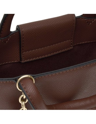 Mini bolso marrón Back to basics | TOUS