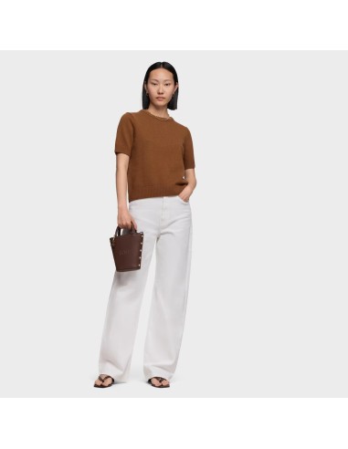 Mini bolso marrón Back to basics | TOUS
