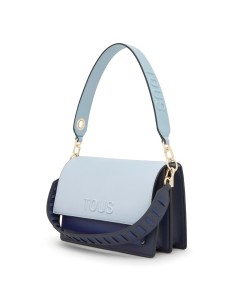 Bandolera mediana Audree Saffiano azul marino | TOUS 2