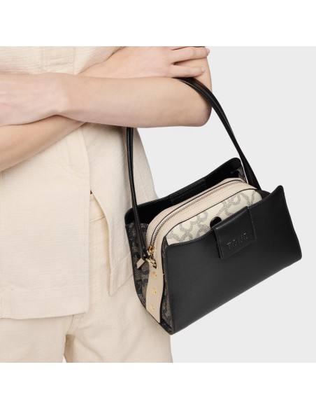 Bolso “City” pequeño Kaos Icon negro | TOUS