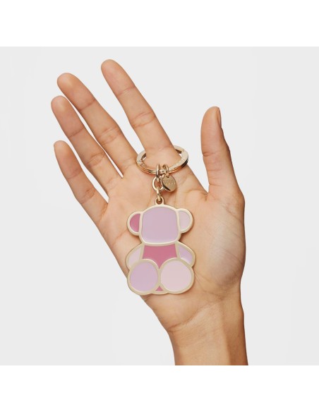 Llavero “Bear Faceted” rosa | TOUS